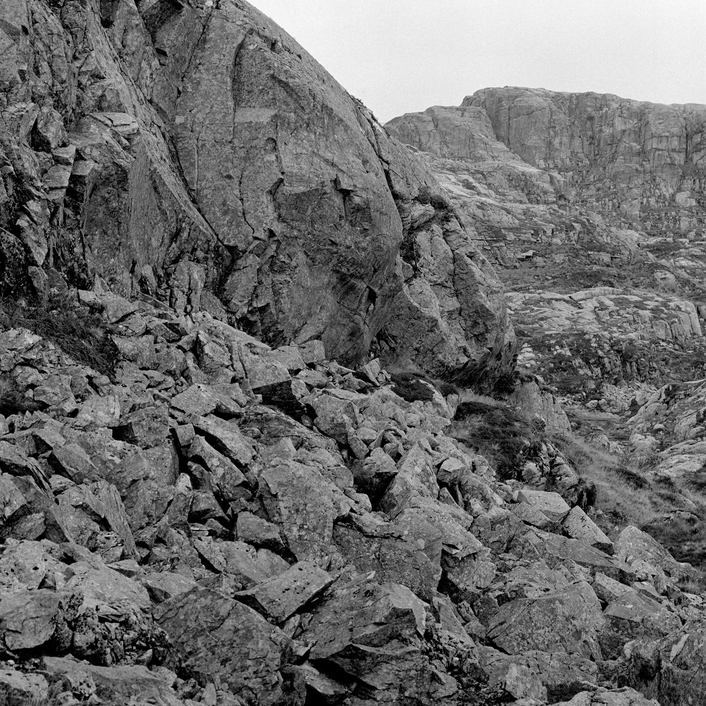 mountains | analog black and white photography