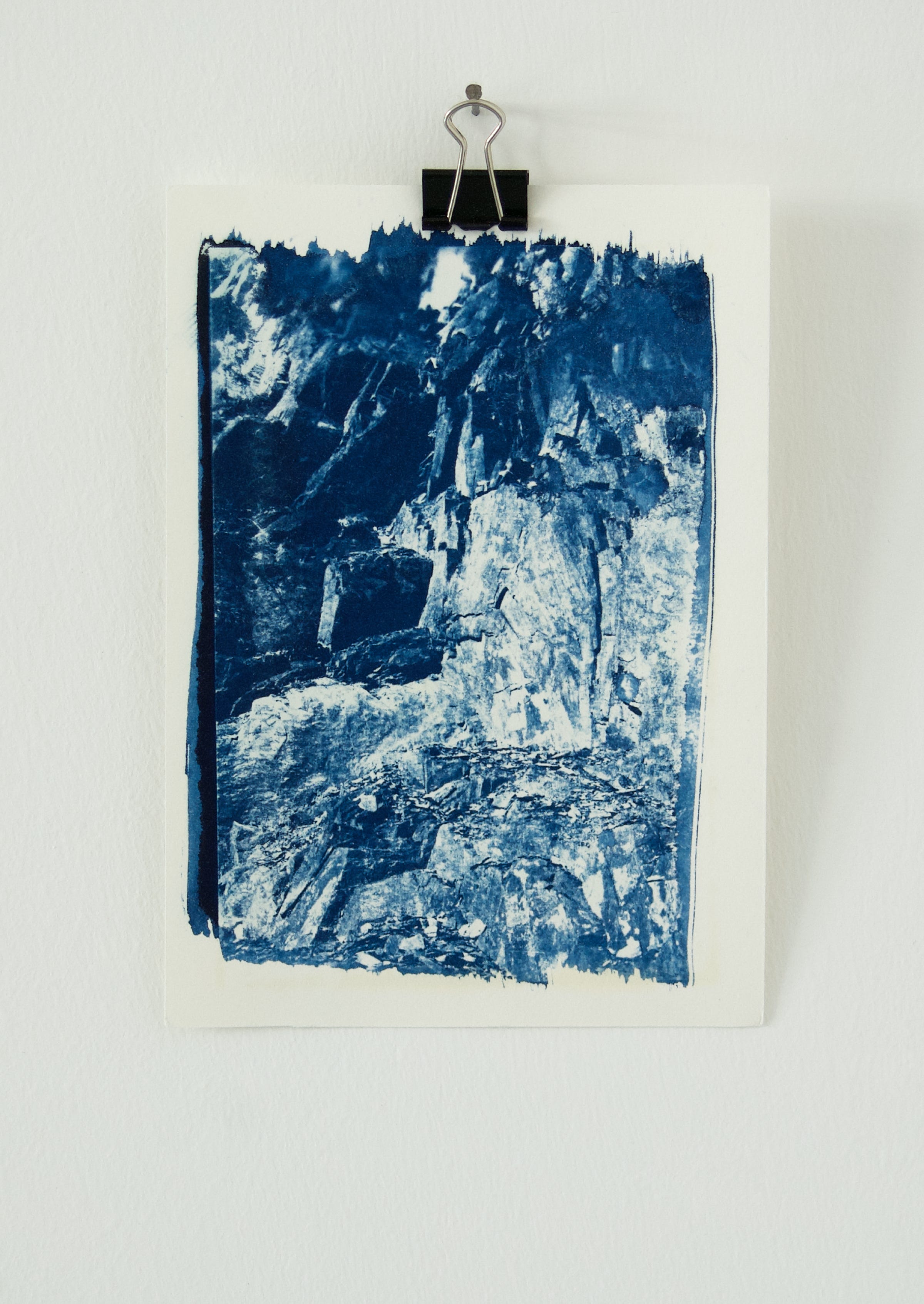 scanning a rock wall in the Satlina gorge | Brig, Wallis