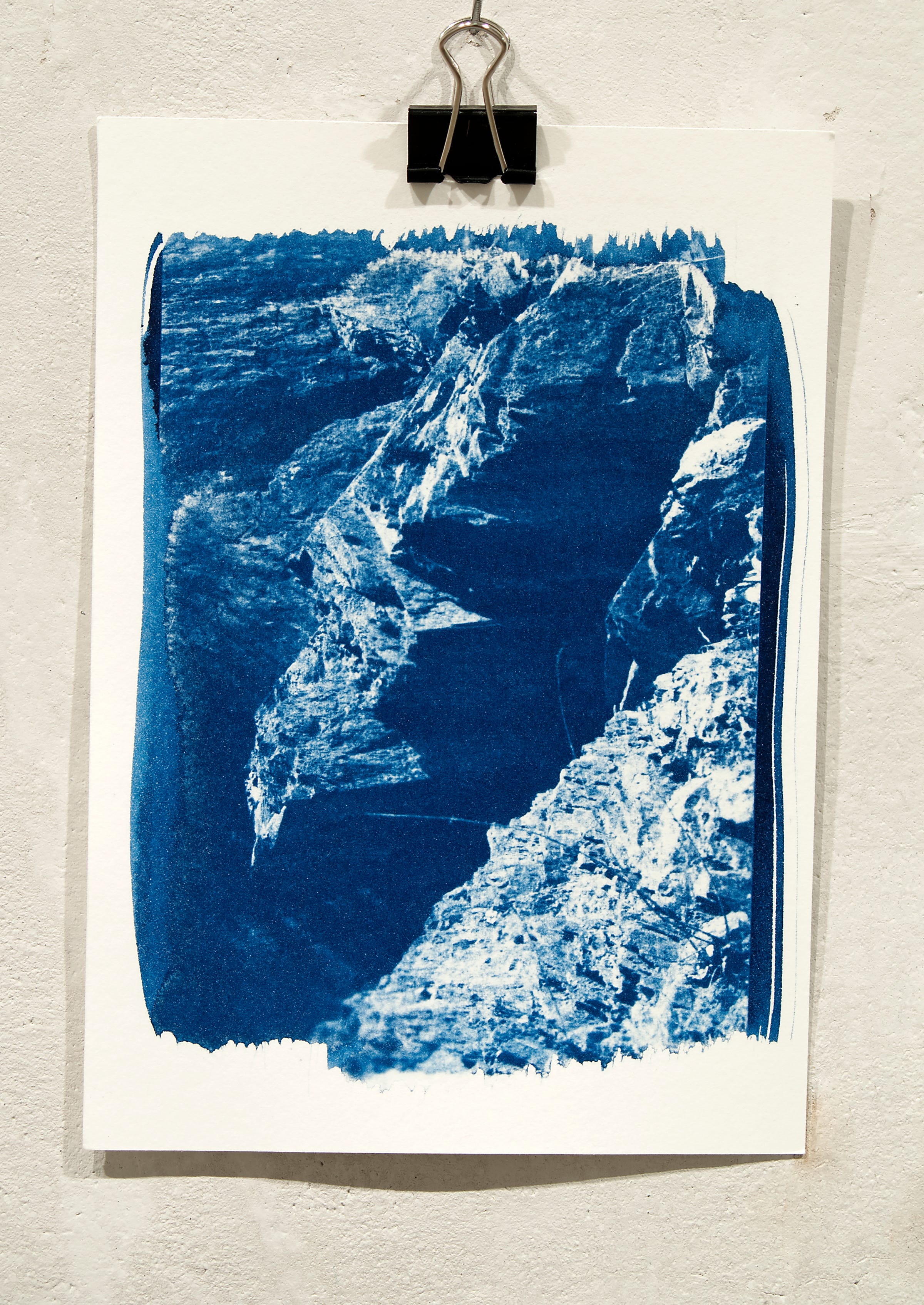 scanning a rock wall in the Satlina gorge | Brig, Wallis