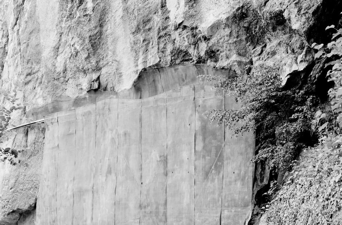 mountains | analog black and white photography