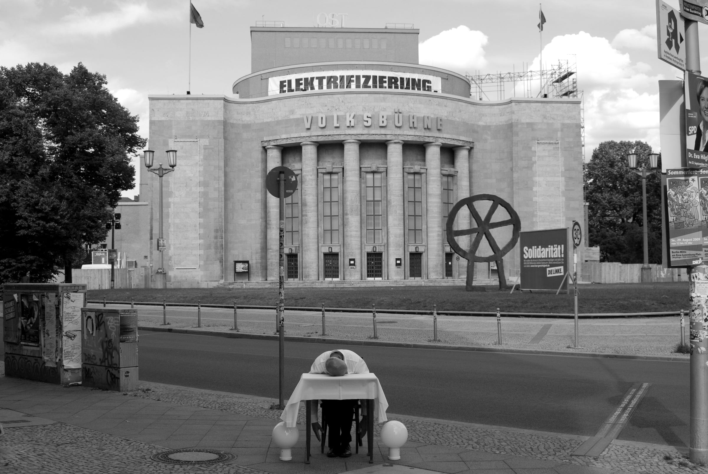 Stalin Allee - ehemaliges Zentrum von Ostberlin